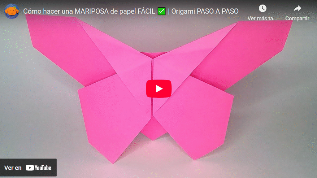 mariposa de papel